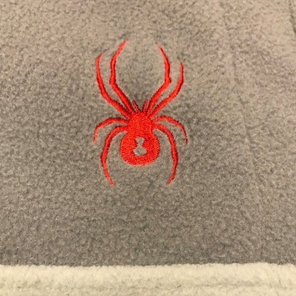 SPYDER Pull-Over 1/4 Button Polar Fleece Jacket - Picture 4 of 7